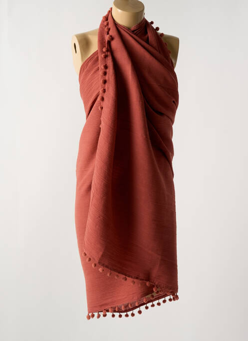 Pareo cusături întărite roșu CYELL femme