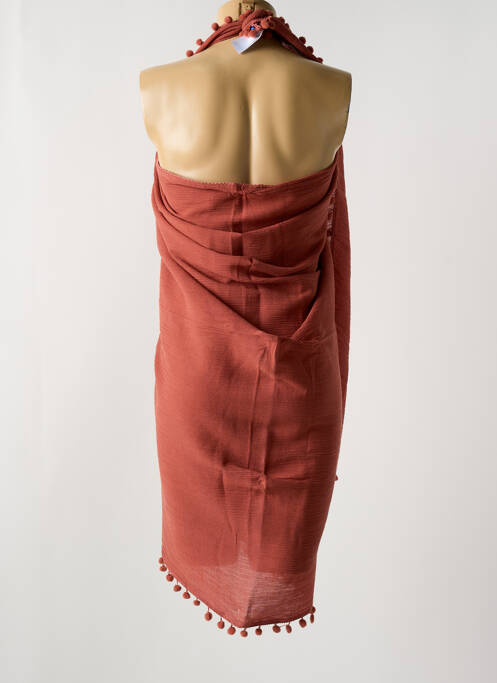 Pareo cusături întărite roșu CYELL femme