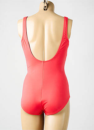 Costum de baie dintr-o singură piesă efect material satinat top sutien modelat portocalie MIRACLESUIT femeie