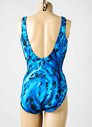 Costum de baie dintr-o singură piesă imprimeu fantezie top sutien modelat albastru MIRACLESUIT femeie