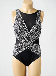 Costum de baie dintr-o singură piesă imprimeu fantezie top sutien modelat negru MIRACLESUIT femeie