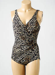 Costum de baie dintr-o singură piesă imprimeu fantezie top sutien modelat negru MIRACLESUIT femeie
