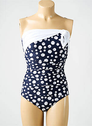 Costum de baie dintr-o singură piesă albastru MIRACLESUIT femeie