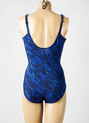 Costum de baie dintr-o singură piesă imprimeu fantezie top sutien modelat albastru MIRACLESUIT femeie