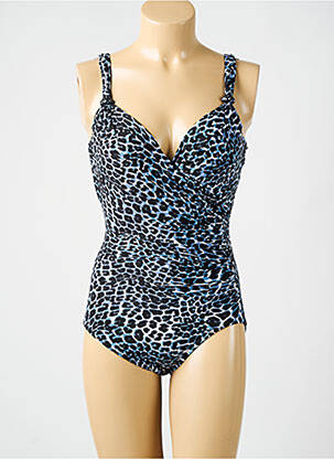 Costum de baie dintr-o singură piesă efect material satinat top sutien modelat gri MIRACLESUIT femeie
