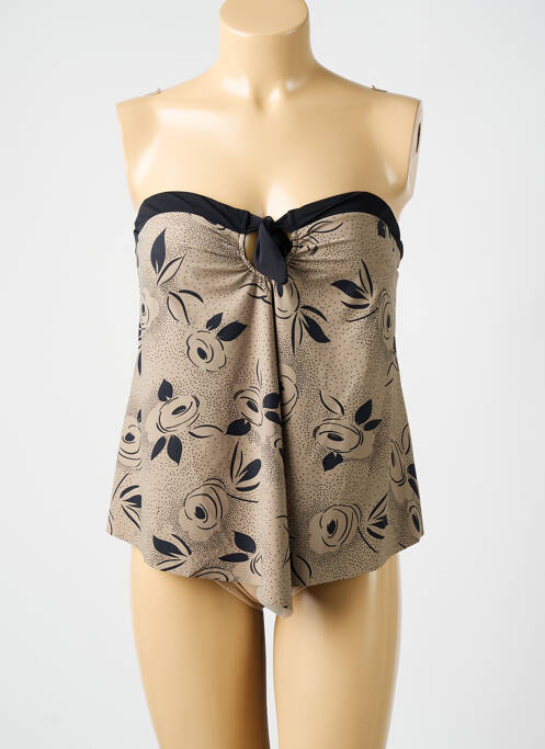 Top de baie maro AMORESSA femeie