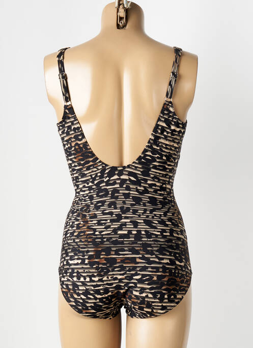 Costum de baie dintr-o singură piesă maro MIRACLESUIT femeie