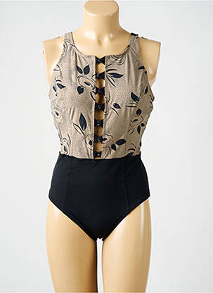 Costum de baie dintr-o singură piesă maro AMORESSA femeie