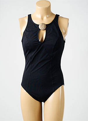 Costum de baie dintr-o singură piesă bretele elastice detașabile top sutien modelat negru AMORESSA femeie
