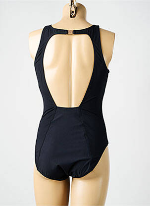 Costum de baie dintr-o singură piesă bretele elastice detașabile top sutien modelat negru AMORESSA femeie
