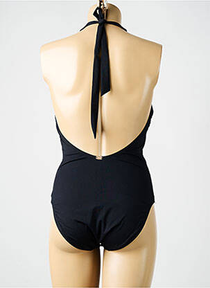 Costum de baie dintr-o singură piesă elasticitate top sutien modelat negru AMORESSA femeie
