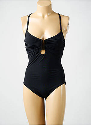 Costum de baie dintr-o singură piesă elasticitate top sutien modelat negru AMORESSA femeie