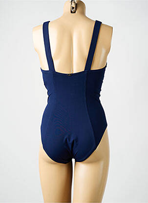 Costum de baie dintr-o singură piesă elasticitate top sutien modelat albastru AMORESSA femeie