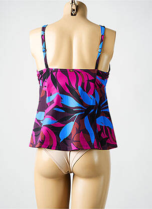 Top de baie imprimeu tie and dye violet AMORESSA femeie