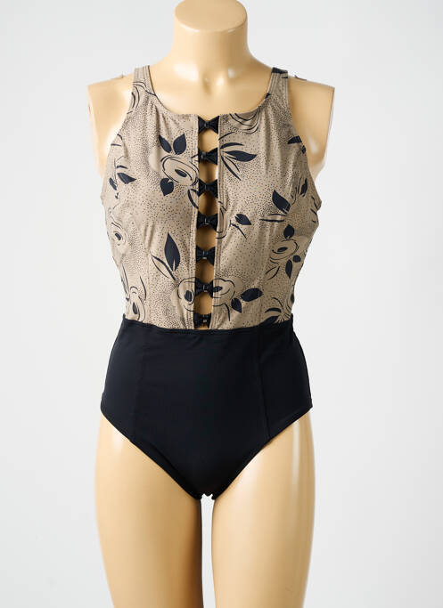 Costum de baie dintr-o singură piesă maro AMORESSA femeie