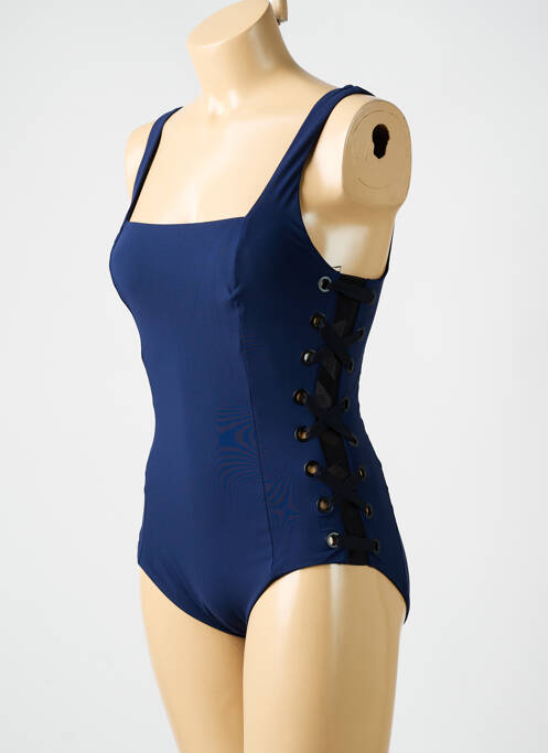 Costum de baie dintr-o singură piesă albastru AMORESSA femeie