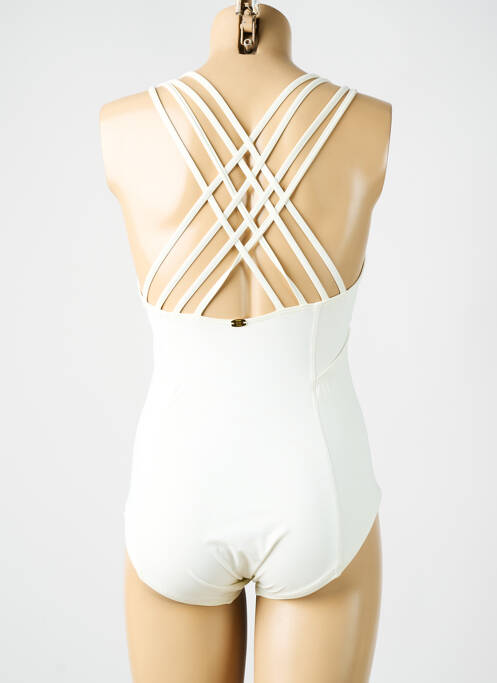 Costum de baie dintr-o singură piesă alb AMORESSA femeie