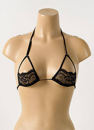 Sutien negru AJOUR femeie