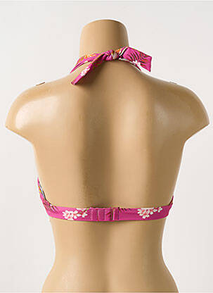 Sutien de costum de baie elasticitate top sutien modelat roz CYELL femeie