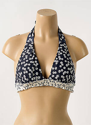 Sutien de costum de baie elasticitate top sutien modelat negru CYELL femme