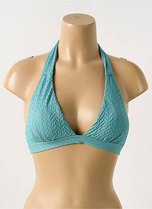 Sutien de costum de baie elasticitate top sutien modelat albastru CYELL femeie