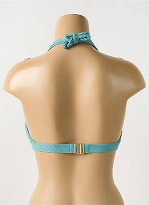 Sutien de costum de baie elasticitate top sutien modelat albastru CYELL femeie