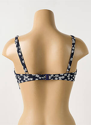 Sutien de costum de baie elasticitate sutien cupe întregi cu decolteu înalt negru CYELL femeie