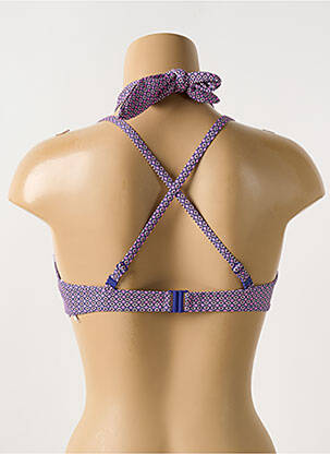 Sutien de costum de baie elasticitate top sutien modelat violet CYELL femeie