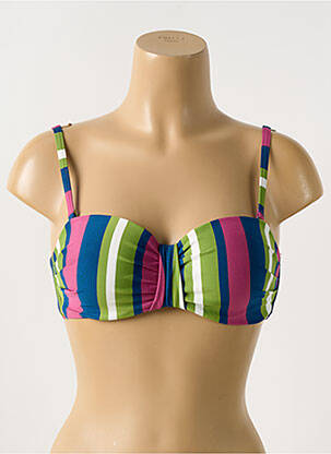 Sutien de costum de baie elasticitate top sutien modelat verde CYELL femeie