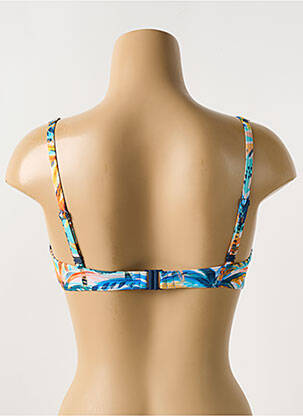 Sutien de costum de baie elasticitate top sutien modelat albastru CYELL femeie
