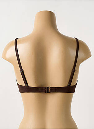 Sutien de costum de baie elasticitate top sutien modelat maro CYELL femeie