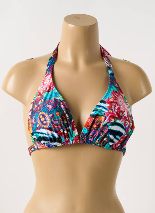 Sutien de costum de baie albastru LULI FAMA femeie