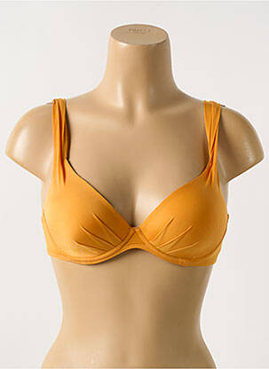 Sutien de costum de baie elasticitate top sutien modelat portocalie CYELL femeie
