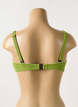 Sutien de costum de baie elasticitate top sutien modelat verde CYELL femeie