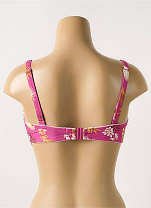 Sutien de costum de baie elasticitate top sutien modelat roz CYELL femeie