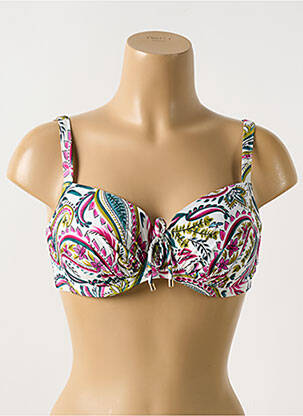Sutien de costum de baie elasticitate top sutien modelat violet CYELL femeie