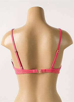 Sutien de costum de baie elasticitate top sutien push-up roz CYELL femeie