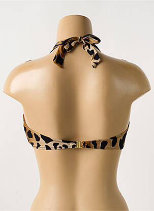 Sutien de costum de baie elasticitate top sutien modelat maro MIRADONNA femeie