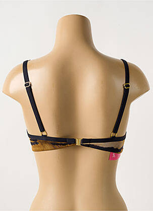Sutien de costum de baie elasticitate top sutien modelat negru MIRADONNA femeie