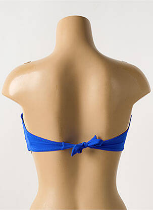 Sutien de costum de baie elasticitate top bentiță albastru PHAX femeie