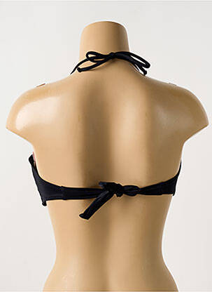 Sutien de costum de baie elasticitate top sutien modelat negru PHAX femeie