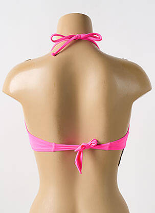 Sutien de costum de baie elasticitate top sutien modelat roz PHAX femeie