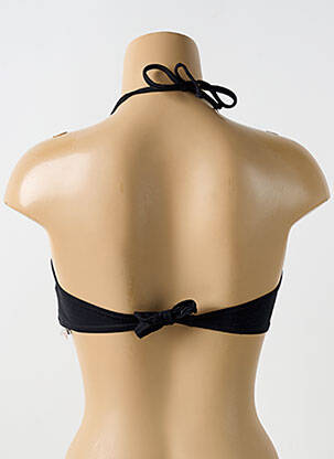 Sutien de costum de baie elasticitate top sutien modelat negru PHAX femeie