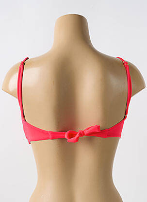 Sutien de costum de baie elasticitate top sutien modelat roșu PHAX femeie