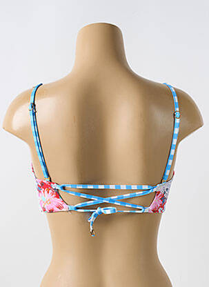 Sutien de costum de baie elasticitate top sutien modelat roșu PHAX femeie