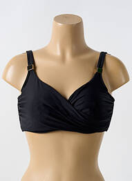 Sutien de costum de baie elasticitate sutien cupe întregi cu decolteu înalt negru MIRACLESUIT femme