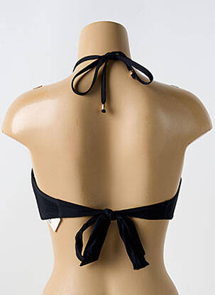 Sutien de costum de baie elasticitate top sutien modelat negru MIRACLESUIT femeie