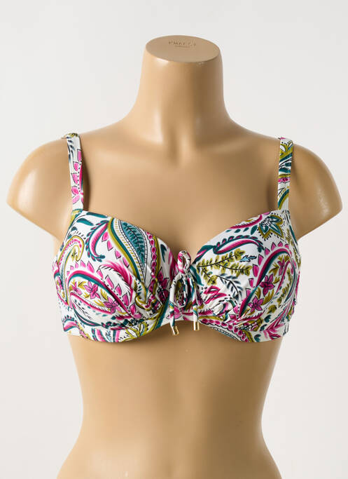 Sutien de costum de baie elasticitate top sutien modelat violet CYELL femme