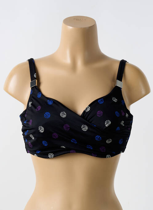 Sutien de costum de baie negru MIRACLESUIT femeie