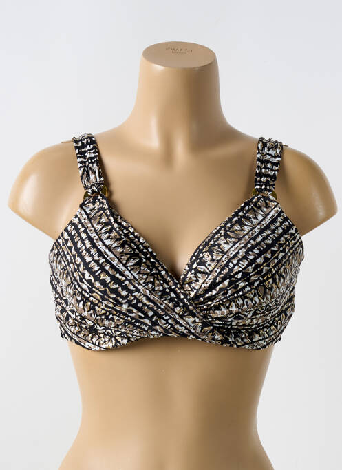 Sutien de costum de baie negru MIRACLESUIT femeie